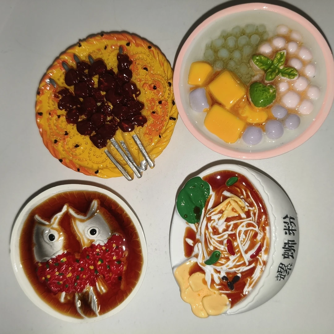 喵喵的食玩冰箱贴