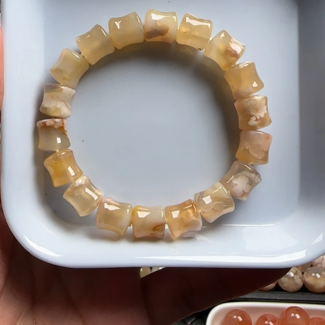 未镶嵌玛瑙/玉髓珠宝半成品