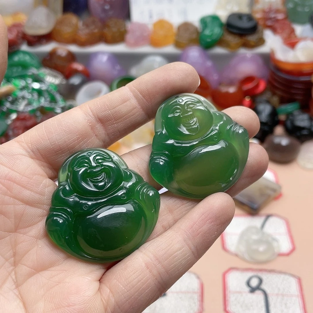 玛瑙/玉髓颈饰合金松****品