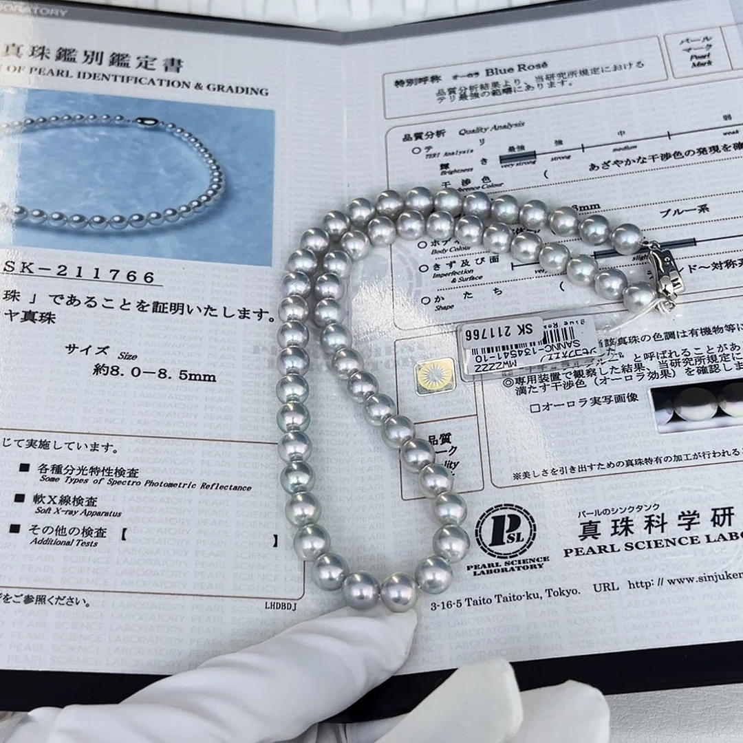 香***兰颈饰未镶嵌海水珍珠Sk211766