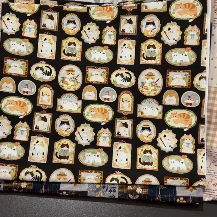 棉一米价纯棉平布1.1米宽果子块福利