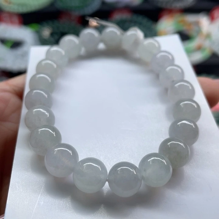 未镶嵌手链翡翠卡8.9