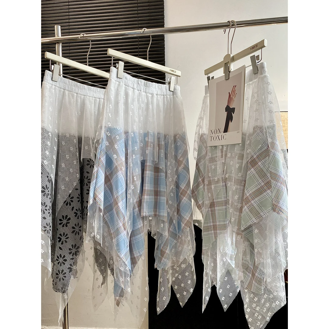 MRS SHAO时尚设计师半身裙女开春2025新款a字显瘦裙子半身长裙潮