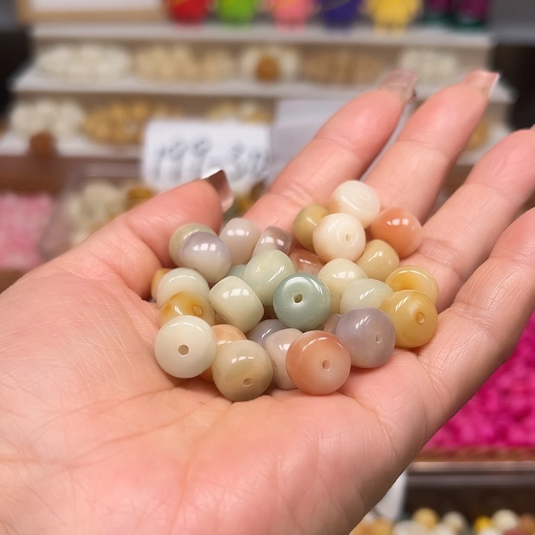 手串菩提根/象牙果卡12非料花皮药片110颗