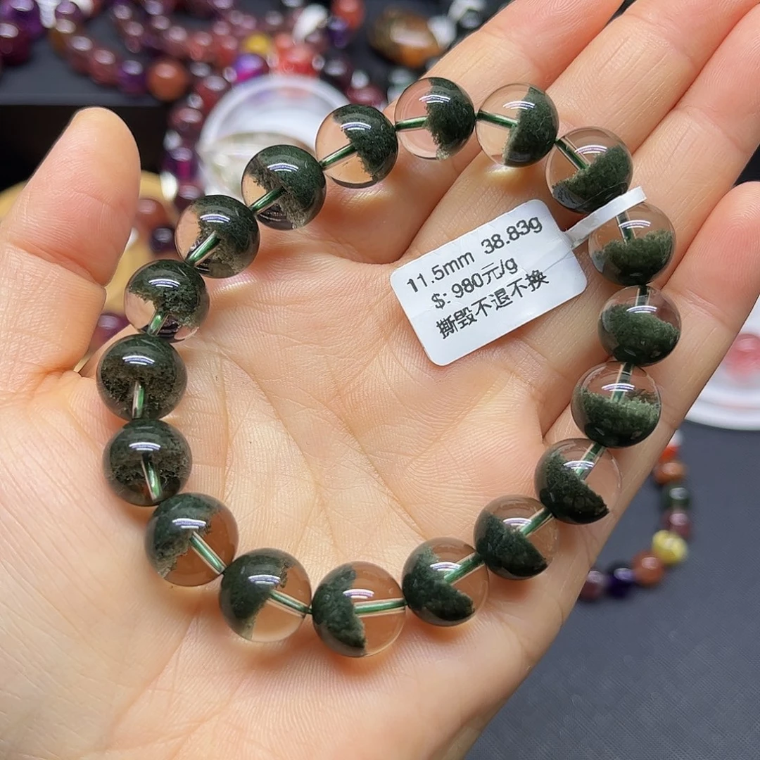 水晶未镶嵌手链天然水晶