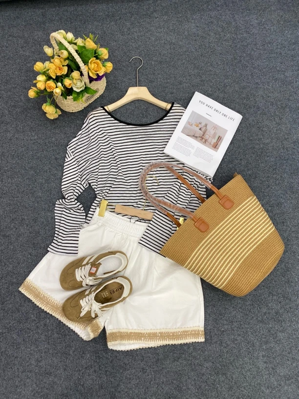 28865五分短裤度假风超百搭休闲