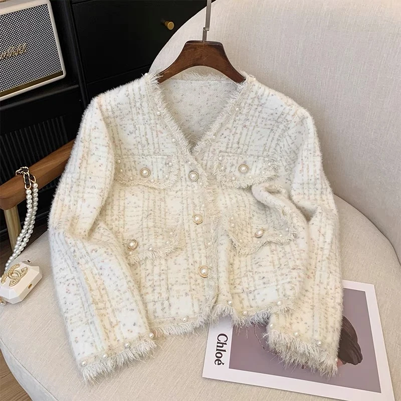 B951-B960简约风常规款女秋冬气质时尚单排扣小香风上衣短外套