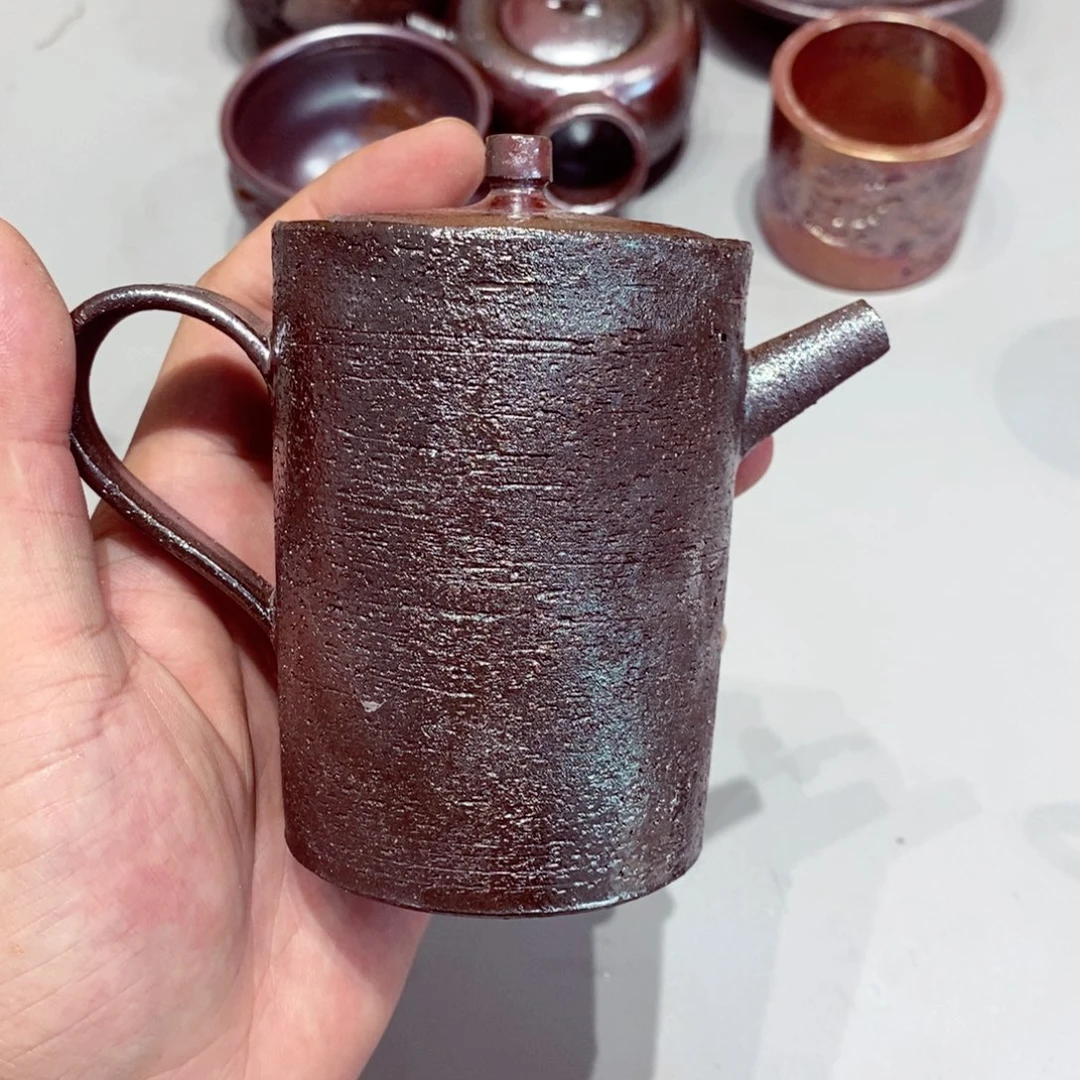 柴烧茶具陶瓷杯子