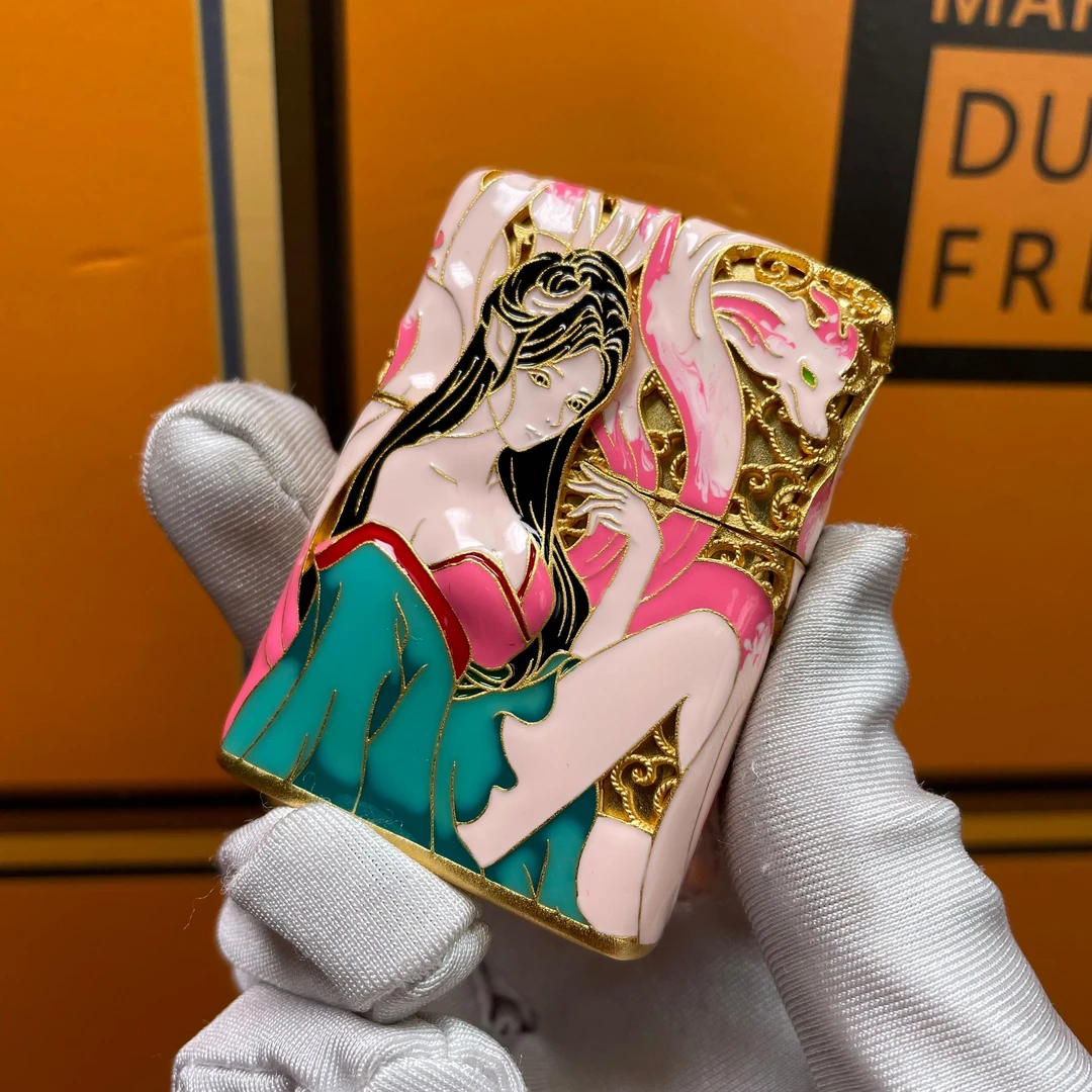 ZIPPO/之宝套甲 狐姬九尾 正品打火机