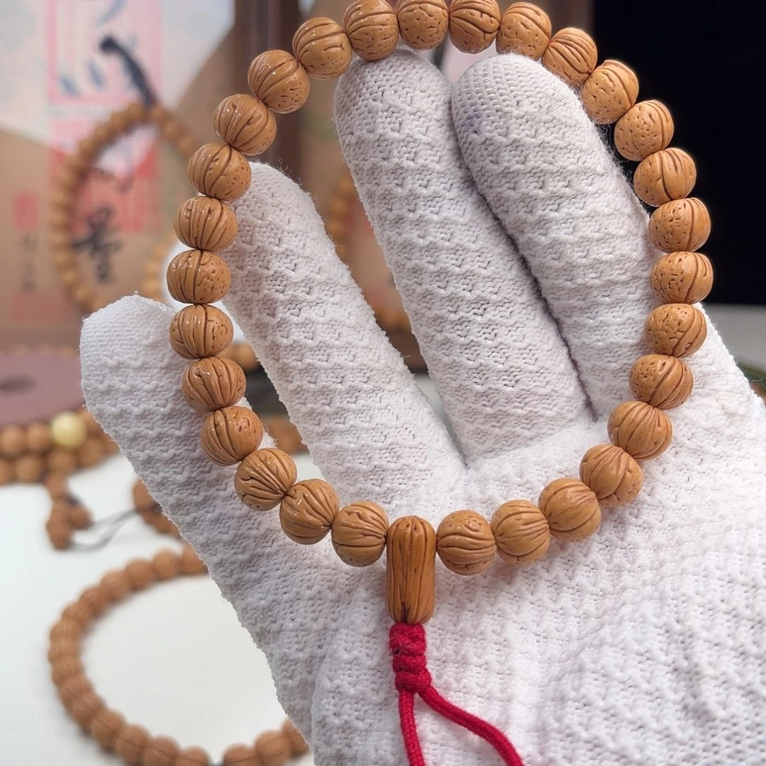 手串桃核1.0加「核王刑天」野生桃核手持