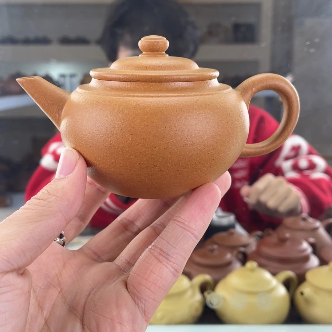 茶壶紫砂180cc黄金段茶壶