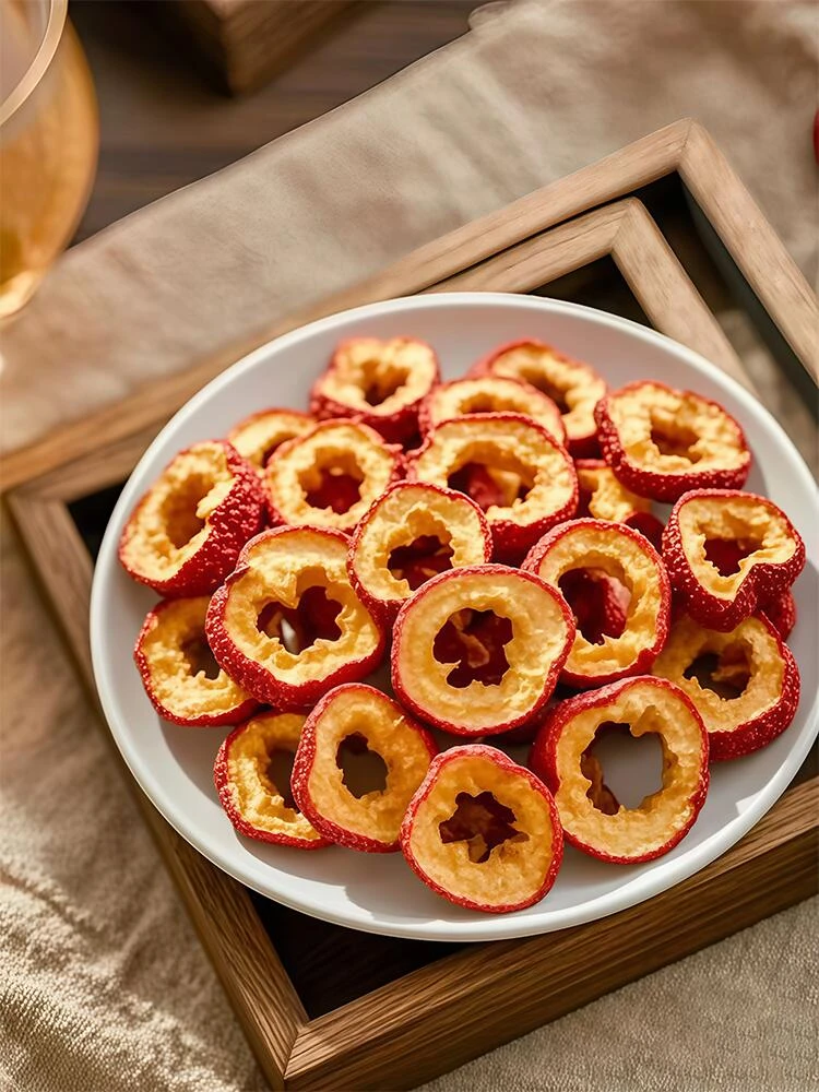 【无核山楂干】大片干净肉厚 可泡茶可煲汤的零食特产