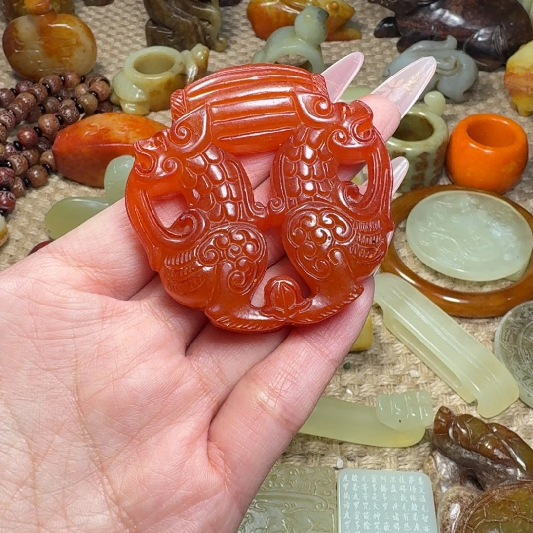 白玉菩提吊坠挂件