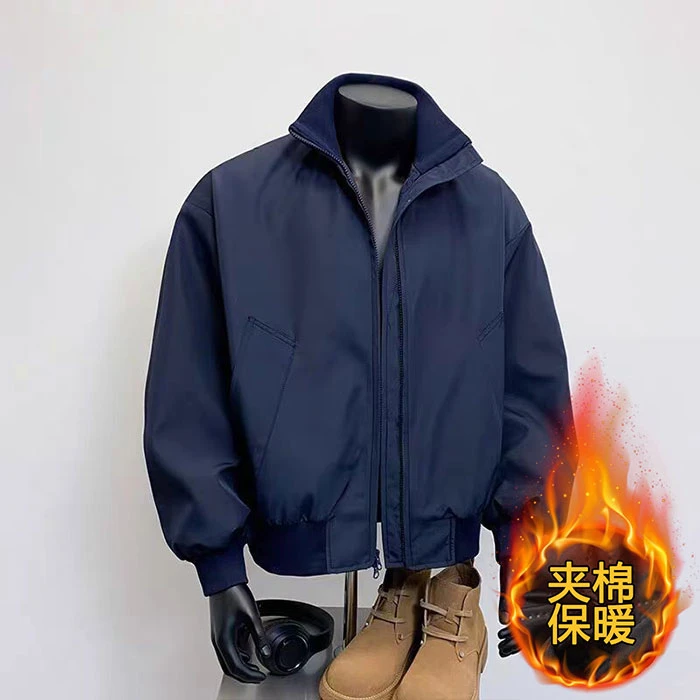 韩版潮流棒球服男宽松短款高街痞帅百搭廓形飞行员高级感美式夹克