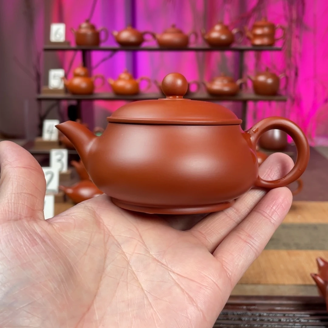 紫砂茶壶超薄明炉120cc