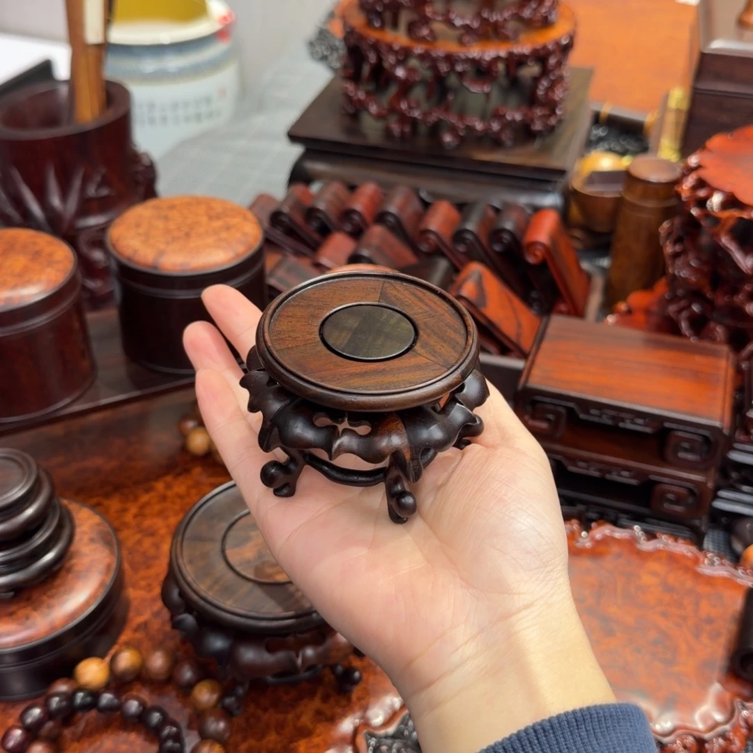 木大红酸枝交趾黄檀底座