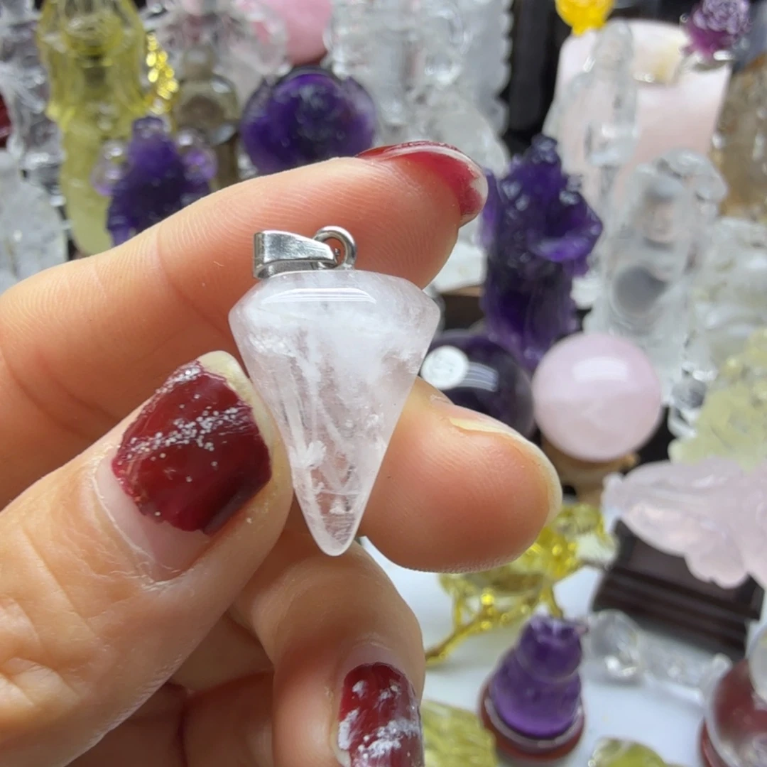 珠宝半成品水晶未镶嵌