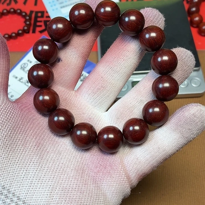 t***t小叶紫檀手串/手链1.5龙鳞