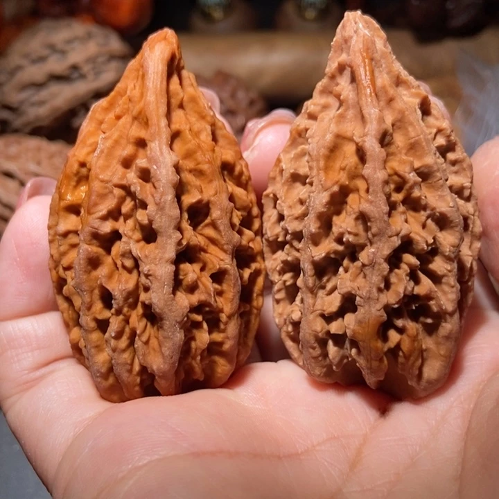 把件文玩核桃东北楸子小雪112