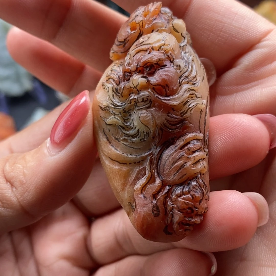 定制翡翠未镶嵌钟馗k