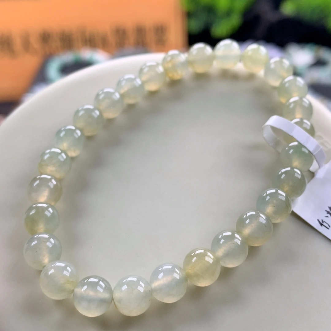 翡翠未镶嵌手链72号卡7