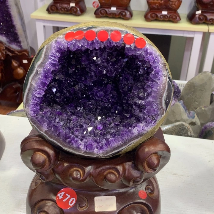 紫晶大型摆件（非配饰）未镶嵌晶