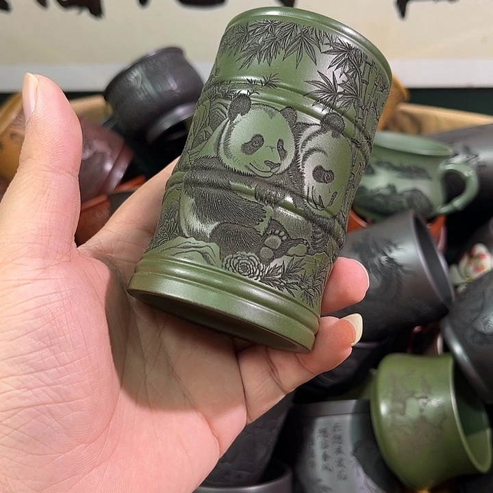 茶杯紫砂全手工紫砂主人杯