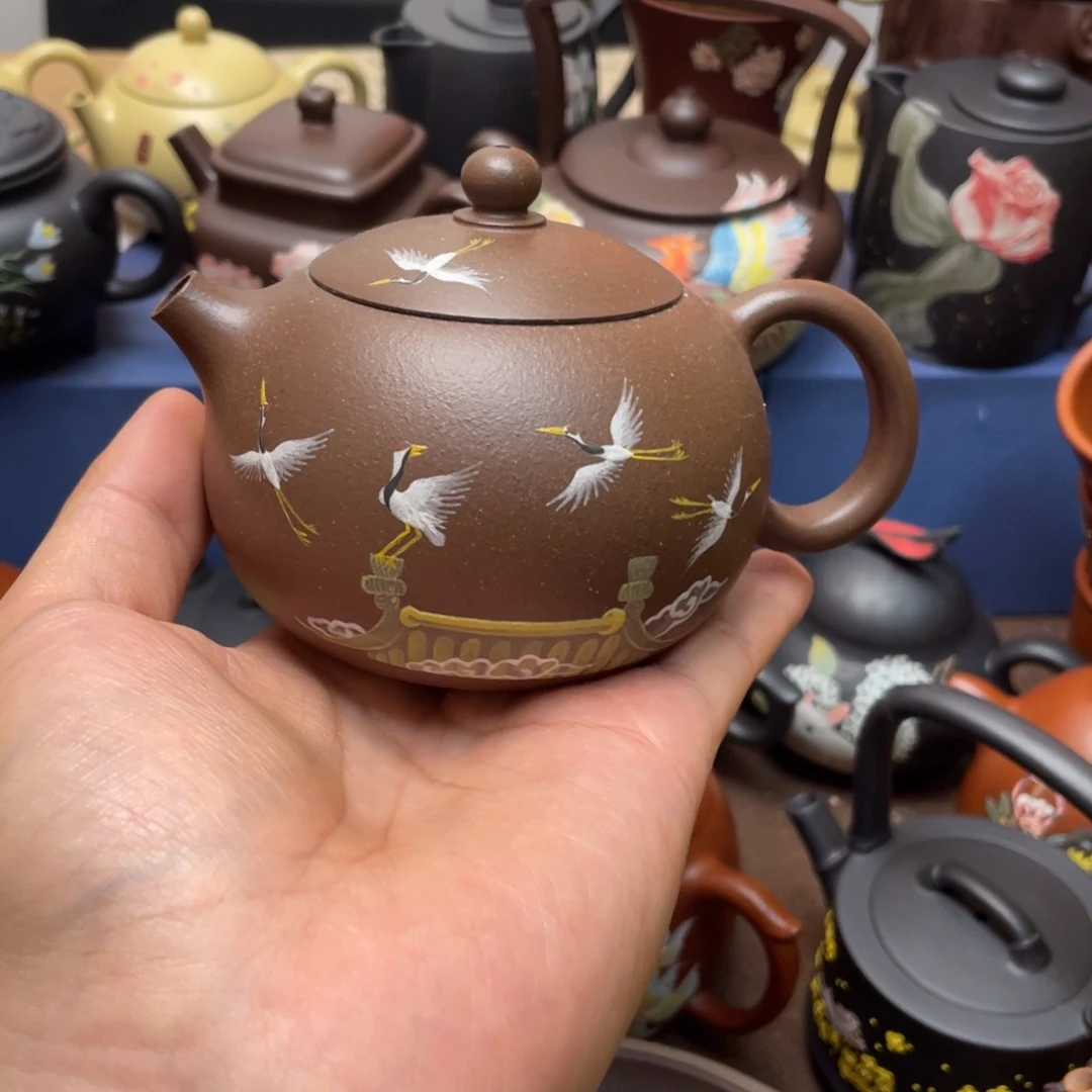 S***c紫泥茶杯紫砂茶壶200cc