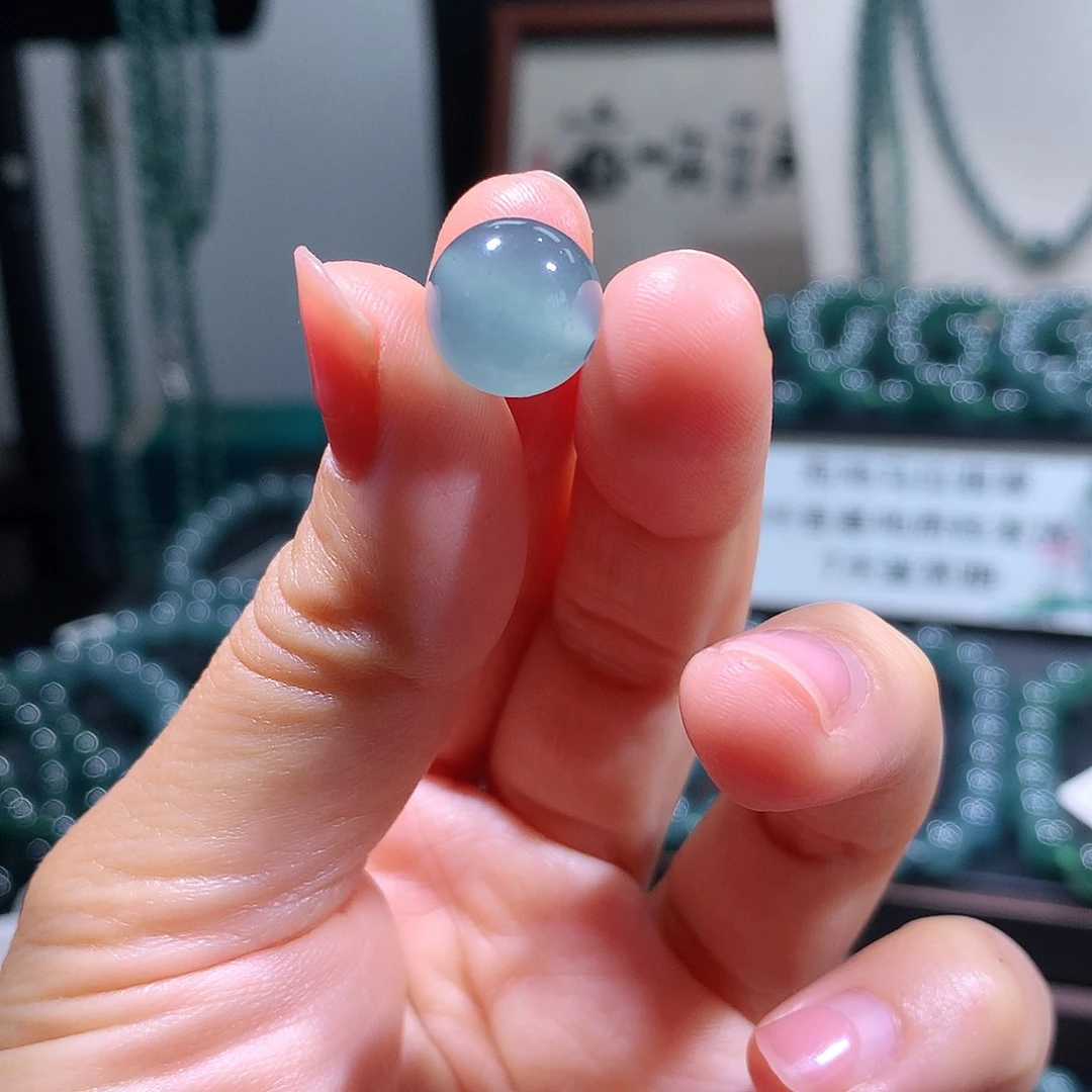 未镶嵌手链翡翠天然a货翡翠手串单珠12mm