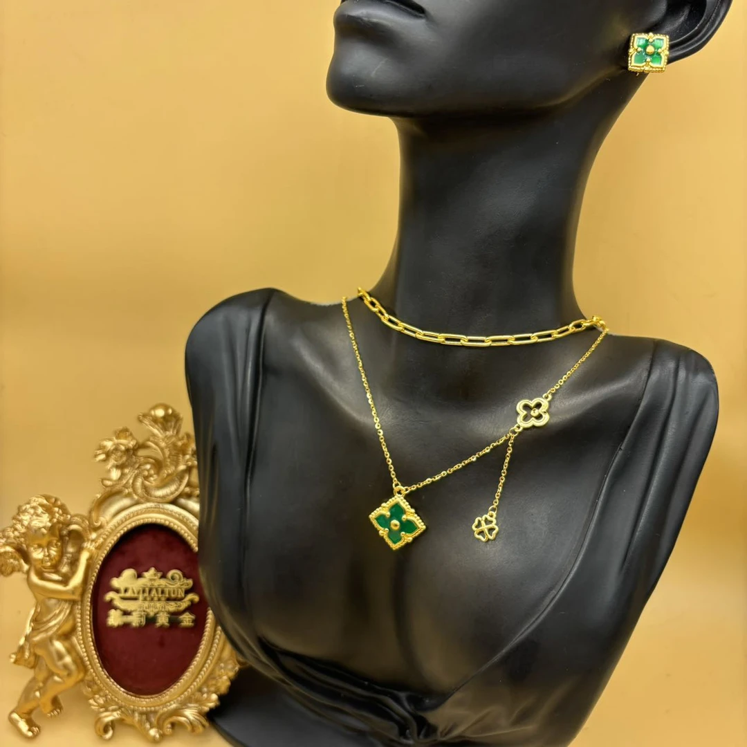 A播 20.48g足金999套链e