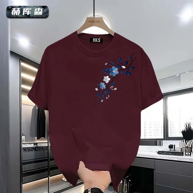 町熙格夏季高街重磅新款纯棉短袖T恤小众设计休闲百搭潮流ins上衣