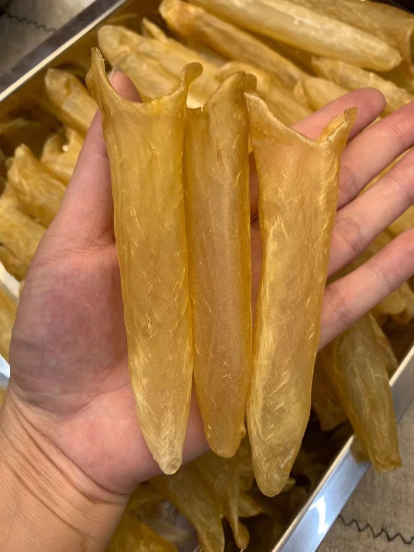 【玉姐精选】60头A货纯淡干黄花胶高蛋白低脂肪250g/500g