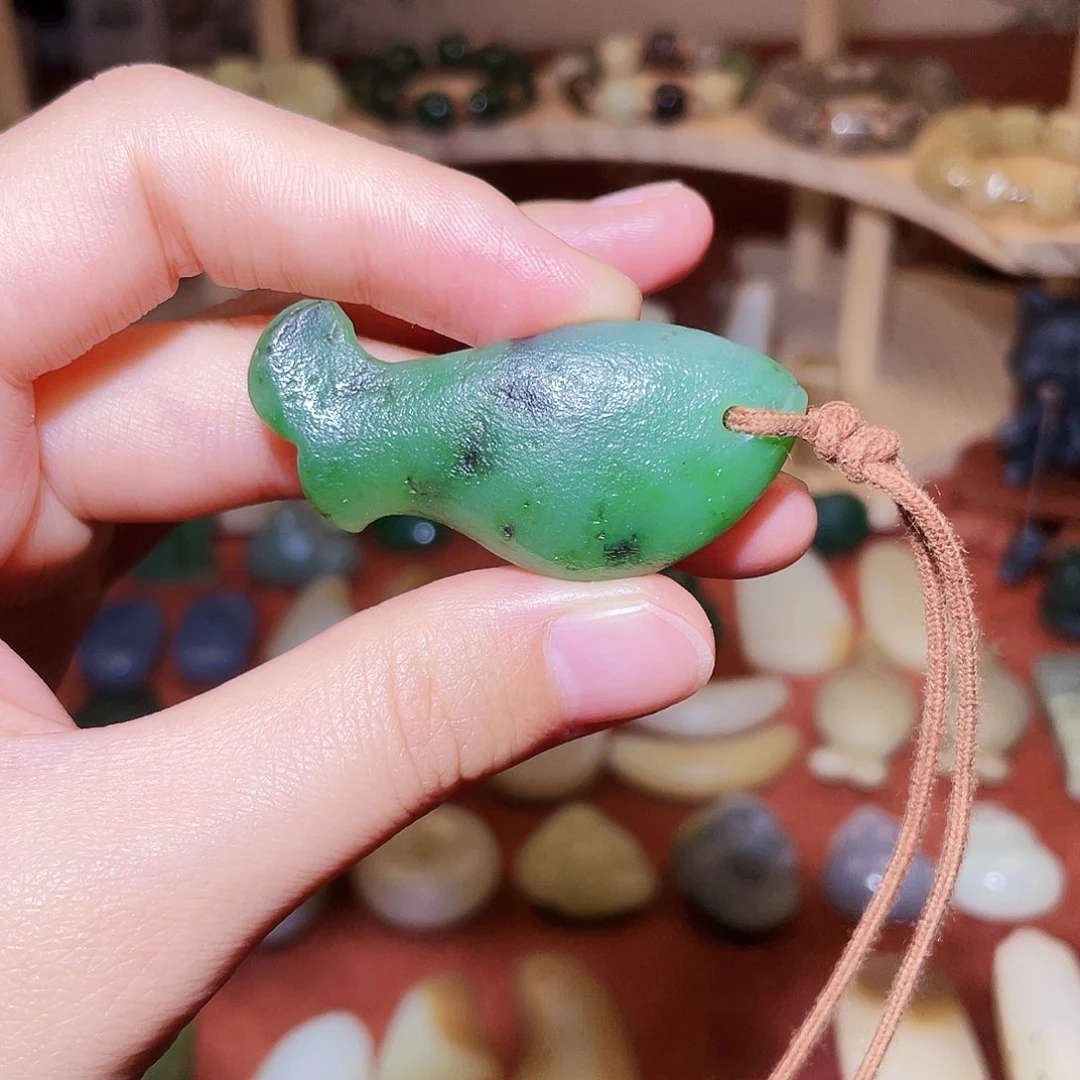 颈饰未镶嵌和田玉买断不退不换