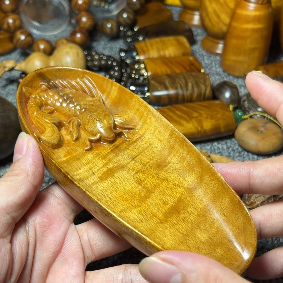 金丝楠鱼茶则小叶