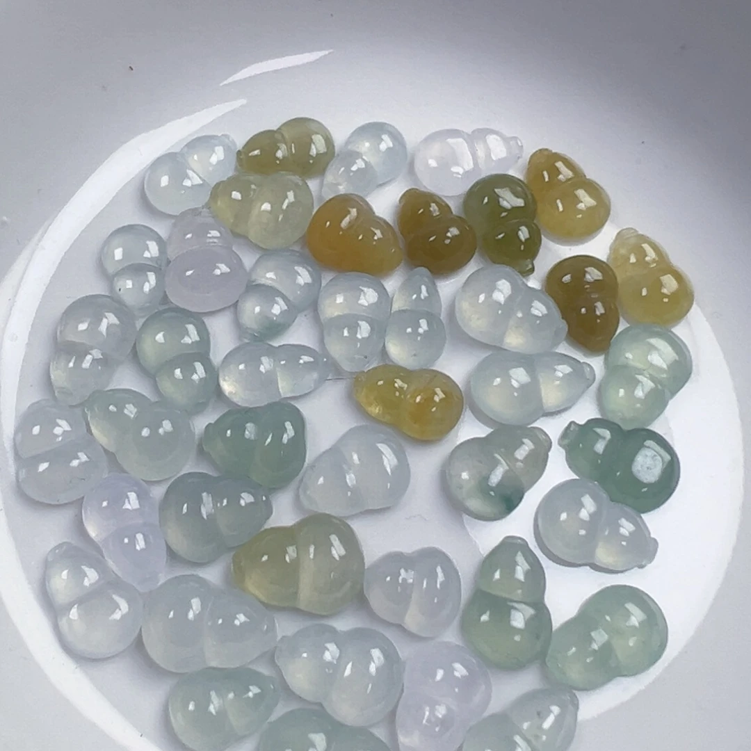 翡翠散珠翡翠葫芦一个可挑