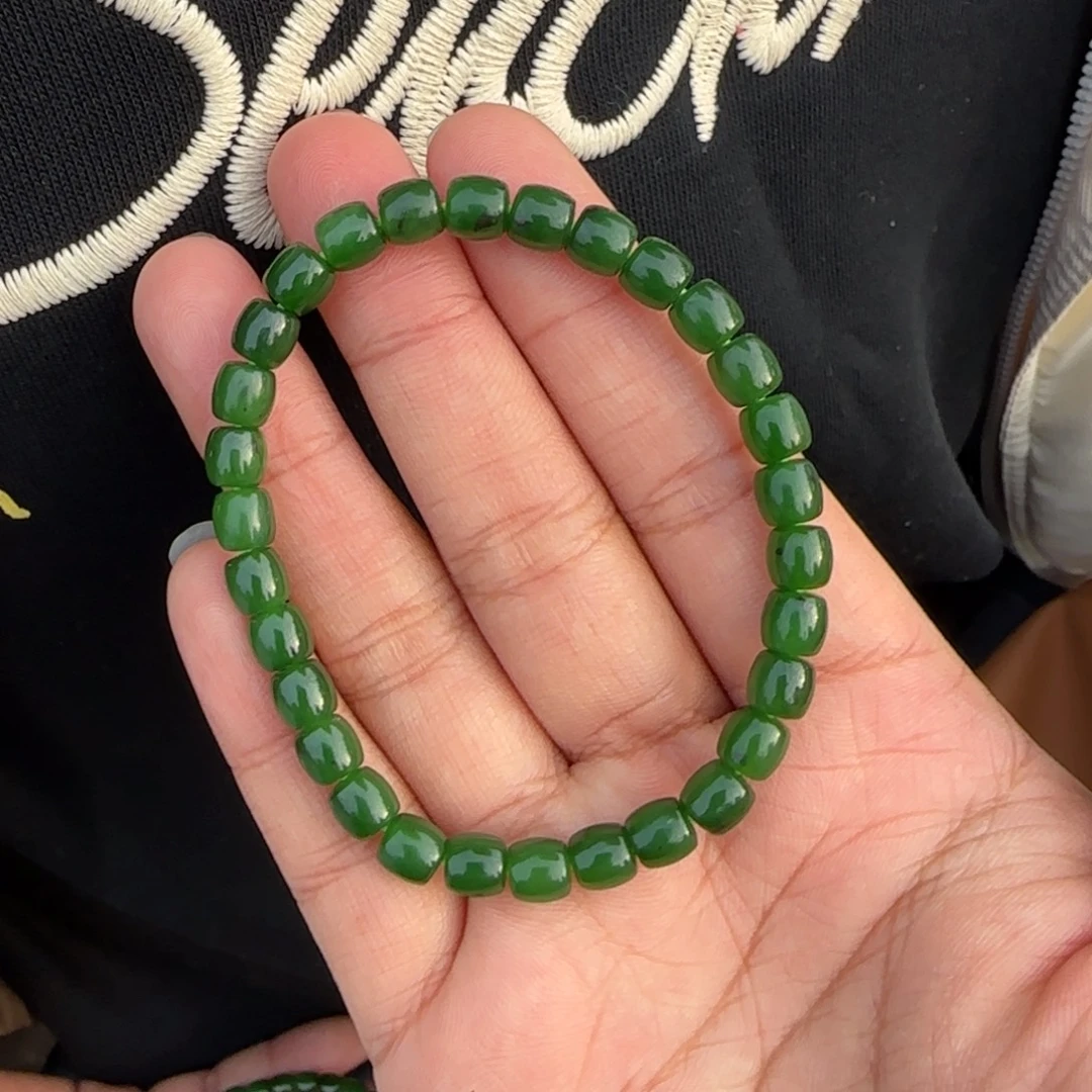 和田玉未镶嵌手串