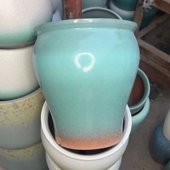 瑕疵花盆处理啦口22高25