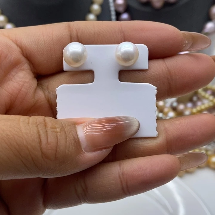 淡水珍珠颈饰银S925镶嵌