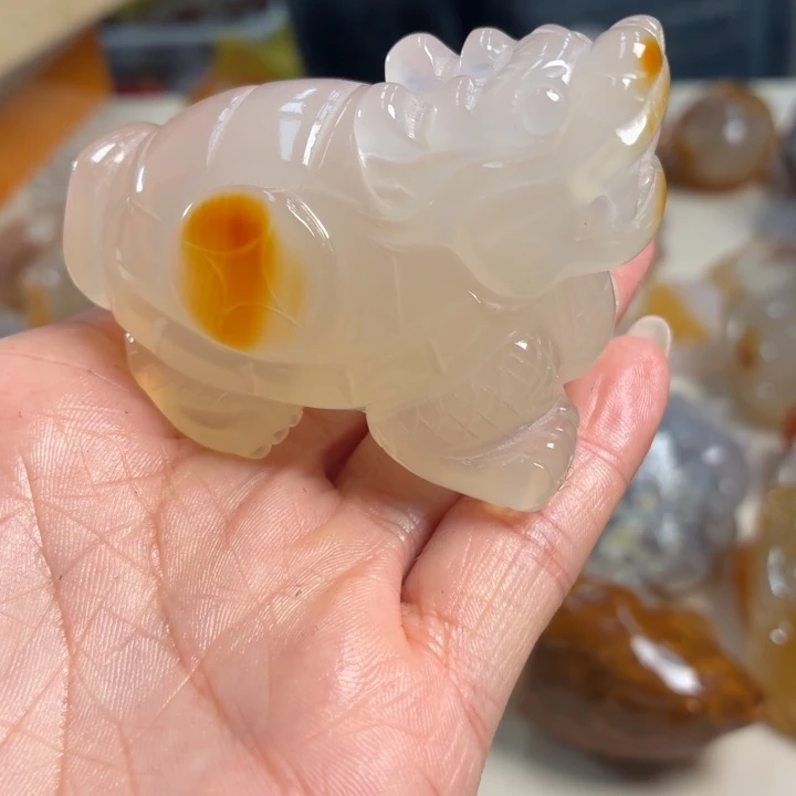 玛瑙/玉髓未镶嵌吊坠(不含链)