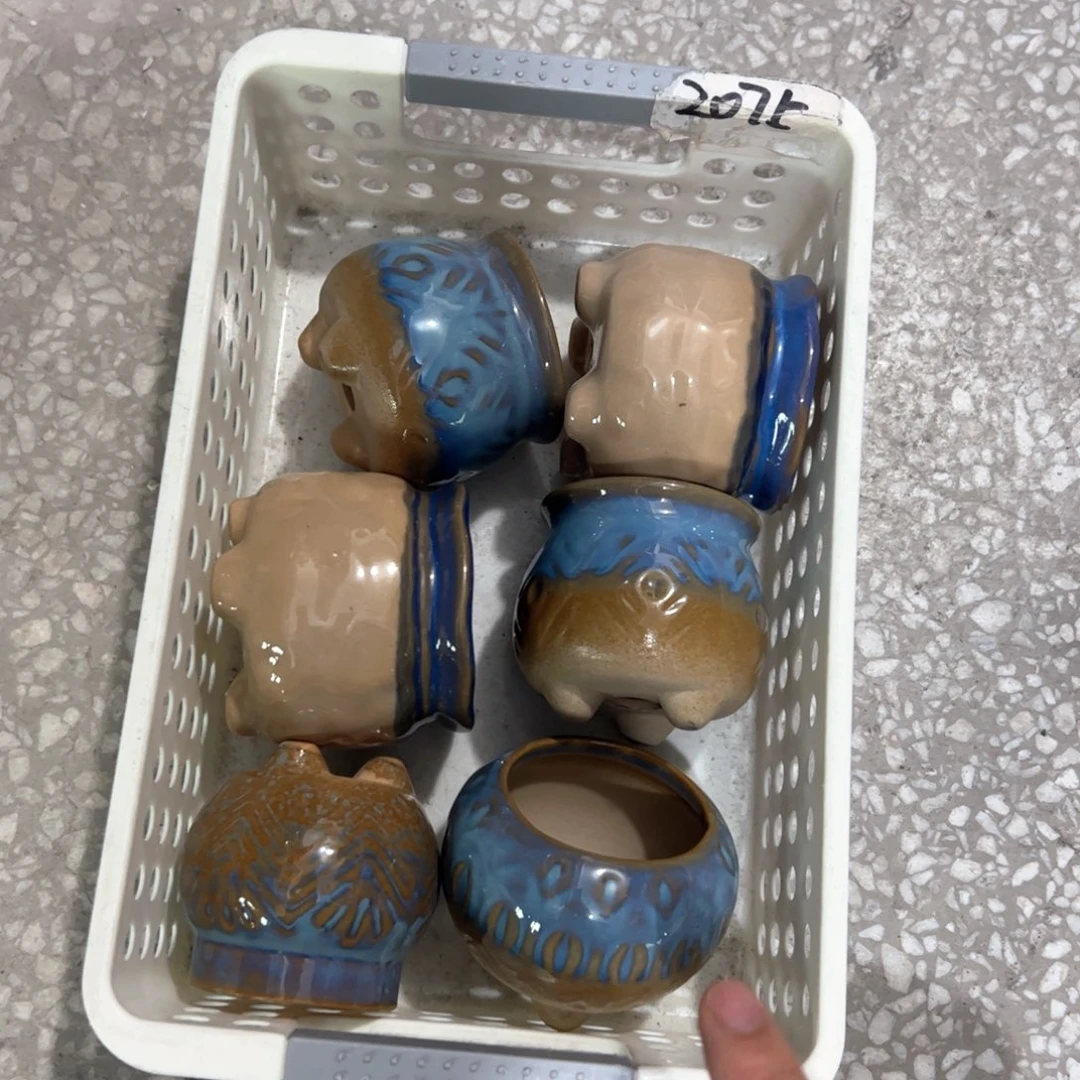 陶瓷多肉小花盆@@2075