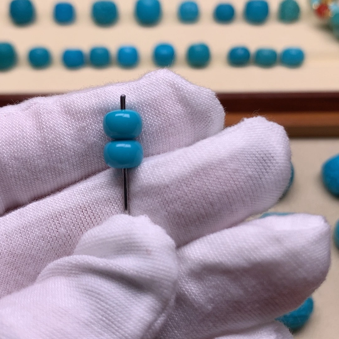 绿松石未镶嵌天然原矿绿松石老型6.1