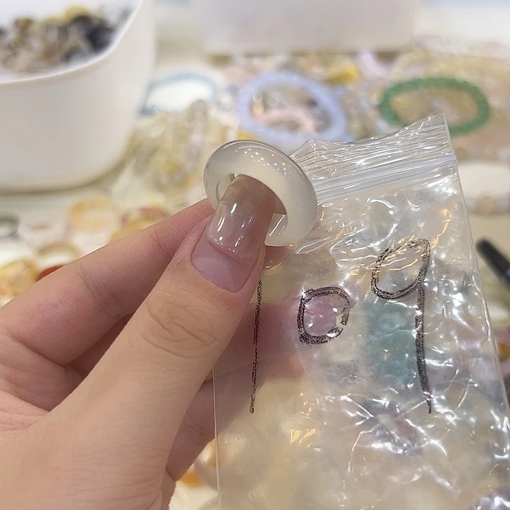 合金戒指玛瑙/玉髓109港14