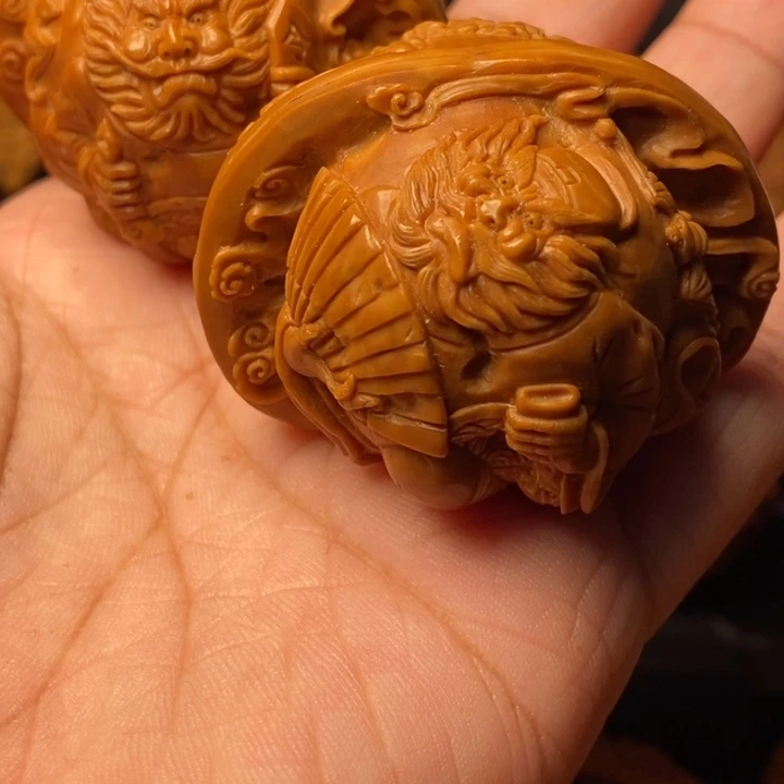 A***把件文玩核桃钟馗