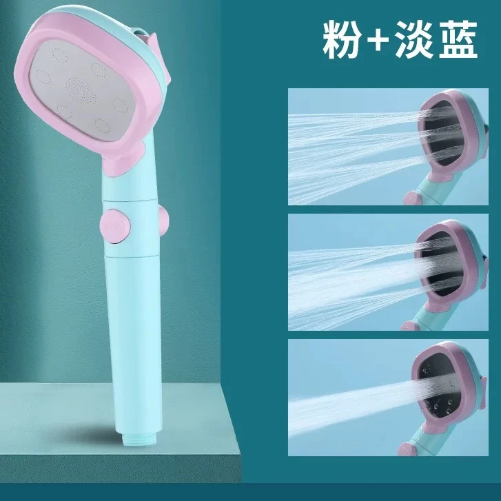 小蛮腰增压花洒喷头淋浴超强加压涡轮螺旋桨洗澡水龙头浴室花洒头