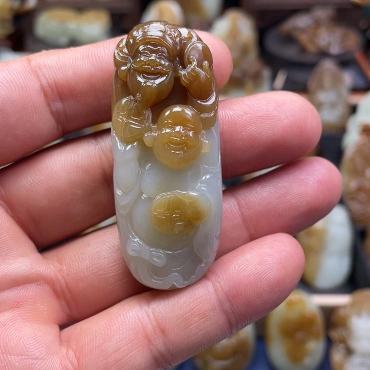 颈饰未镶嵌和田玉