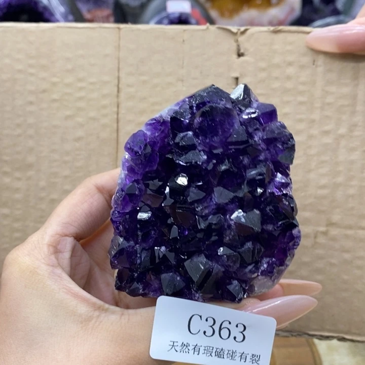 未镶嵌大型摆件（非配饰）紫晶