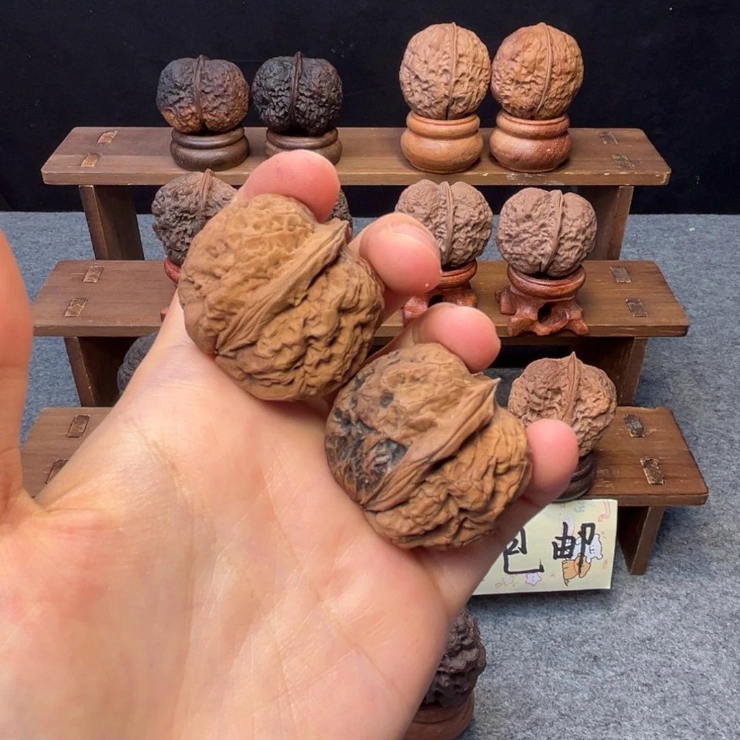 文玩核桃吊坠z神木方樽37mm