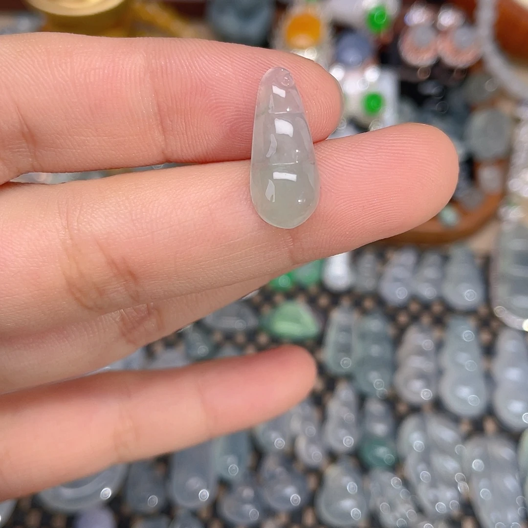 颈饰未镶嵌翡翠天然缅甸A货翡翠