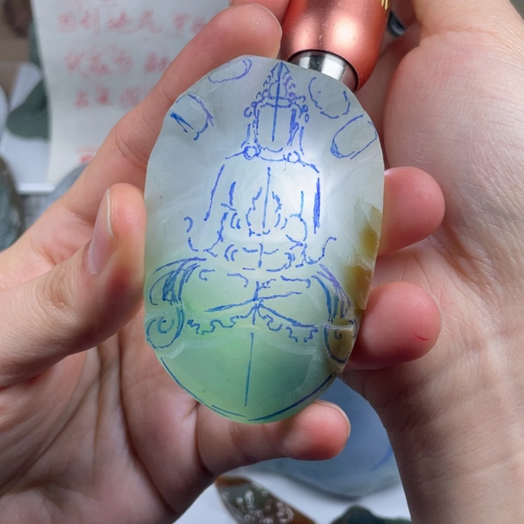 定制翡翠未镶嵌123456