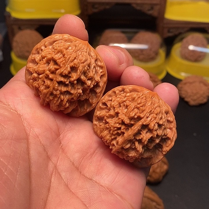 吊坠文玩核桃42尺，满天星